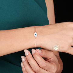 Sparkling Evil Eye Elegance Bracelet (Piece)