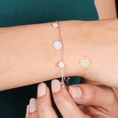 Sparkling Circle of Elegance Bracelet (Piece)