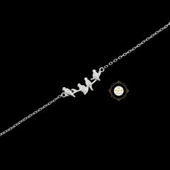 Sparkling Flight of Birds Bracelet (Piece)