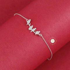 Sparkling Flight of Birds Bracelet (Piece)