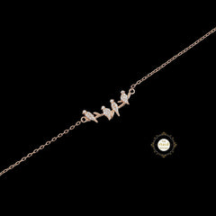 Sparkling Flight of Birds Bracelet (Piece)