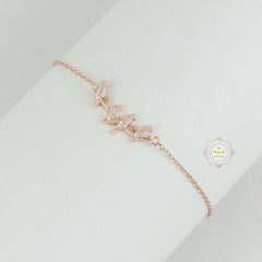 Sparkling Flight of Birds Bracelet (Piece)