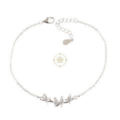 Sparkling Flight of Birds Bracelet (Piece)