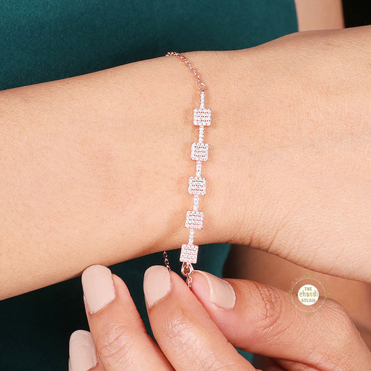Sparkling in Every Square Bracelet (Piece)