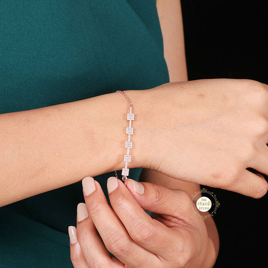 Sparkling in Every Square Bracelet (Piece)