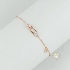 Sparkling Silver Treasure Bracelet