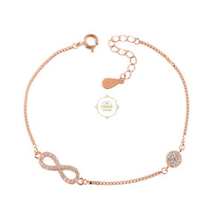 Sparkling Silver Forever Shine Bracelet