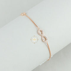 Sparkling Silver Forever Shine Bracelet