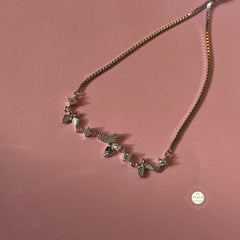 Sparkling Silver Whimsical Butterfly Bracelet