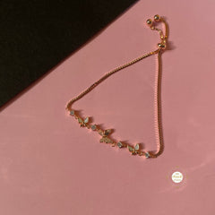 Sparkling Silver Whimsical Butterfly Bracelet