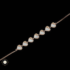 Sterling Silver Sparkling Endless Love Bracelet