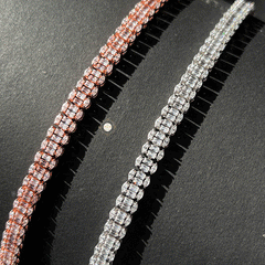 Sparkling Silver Twinkle Stone Bracelet