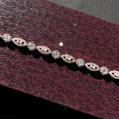 Sparkling Silver Celeste Shine Chain Bracelet