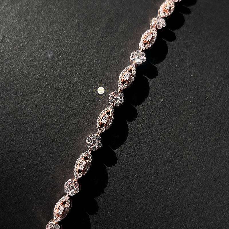 Sparkling Silver Celeste Shine Chain Bracelet