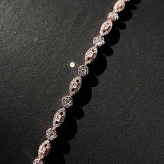 Sparkling Silver Celeste Shine Chain Bracelet