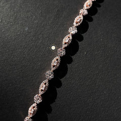 Sparkling Silver Celeste Shine Chain Bracelet