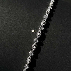 Sparkling Silver Celeste Shine Chain Bracelet