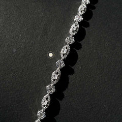 Sparkling Silver Celeste Shine Chain Bracelet