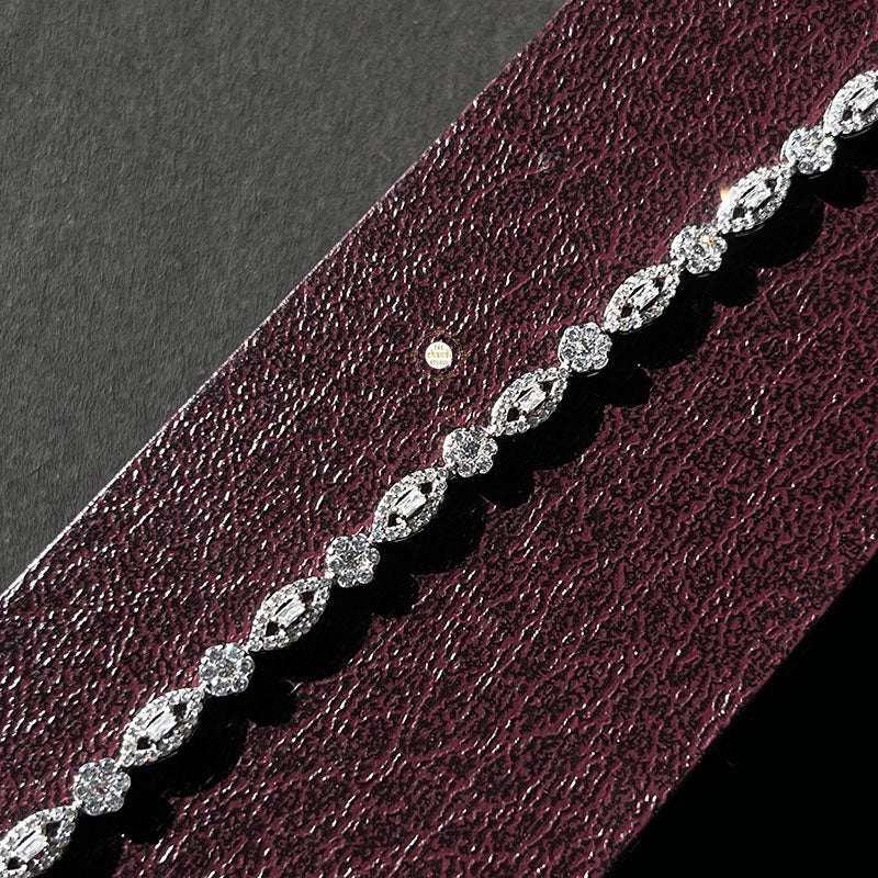 Sparkling Silver Celeste Shine Chain Bracelet