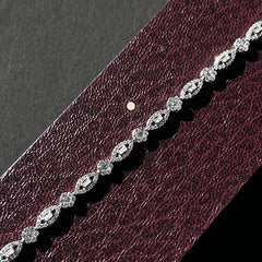 Sparkling Silver Celeste Shine Chain Bracelet