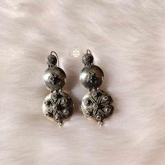 Sterling Silver Rawa Stone Earring