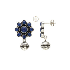 Navratna Ball Earring