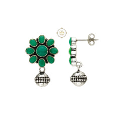 Navratna Ball Earring