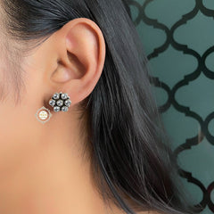 Sterling Silver Petite Bloom Studs