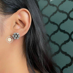 Sterling Silver Petite Bloom Studs