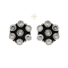 Sterling Silver Petite Bloom Studs