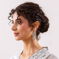 Afghan Glass Earring