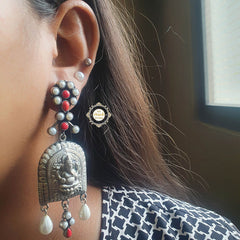 Utsav Floral Ganesh Earring