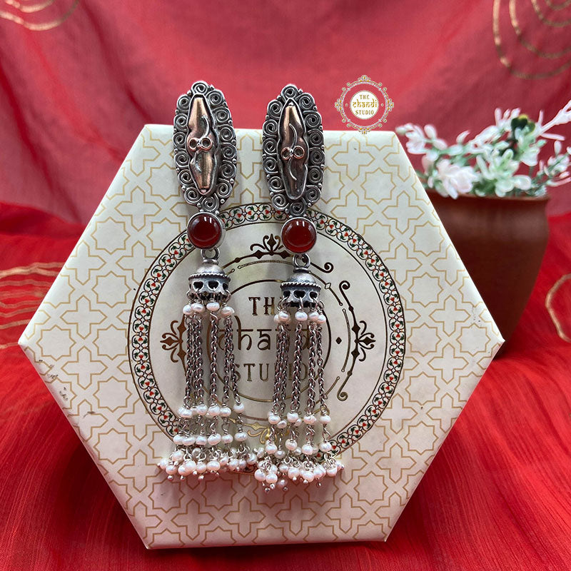 Silver Dangler Earrings