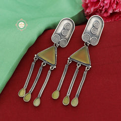 Intricate Triangle Earring