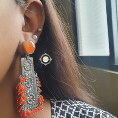 Noor Queen Of Stone Earring