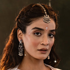 Dilkash Peacock Pearl Drops Earring