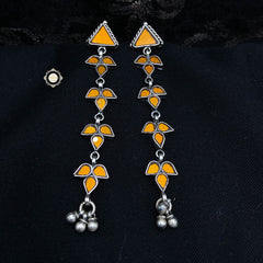 Afghan Glass Ghungroo Earring