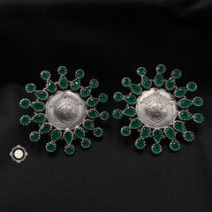 Sterling Silver Mishika Durga Earring