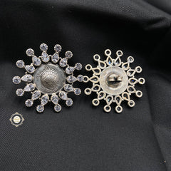 Sterling Silver Mishika Durga Earring