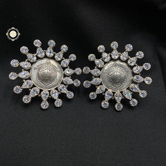 Sterling Silver Mishika Durga Earring