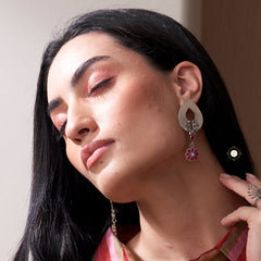 Shahi Kundan Fusion Earring