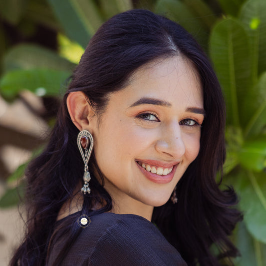 Noor Tilak Ghungroo Earring