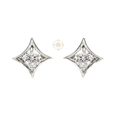 Sparkling Silver Classic Everyday Stud