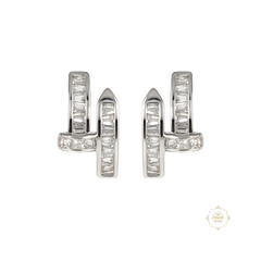 Sparkling Silver Classic Everyday Studs