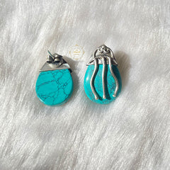 Sterling Silver Teadrop Earring