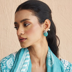 Sterling Silver Teadrop Earring