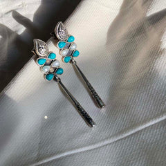 Sterling Silver Moonlit Dangle Earrings