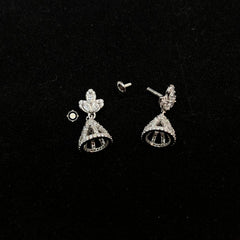 Sterling Silver Sparkling Celeste Jhumki