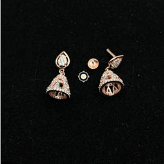 Sterling Silver Sparkling Celeste Jhumki