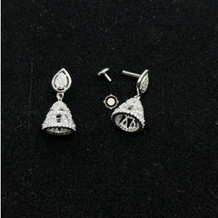 Sterling Silver Sparkling Celeste Jhumki